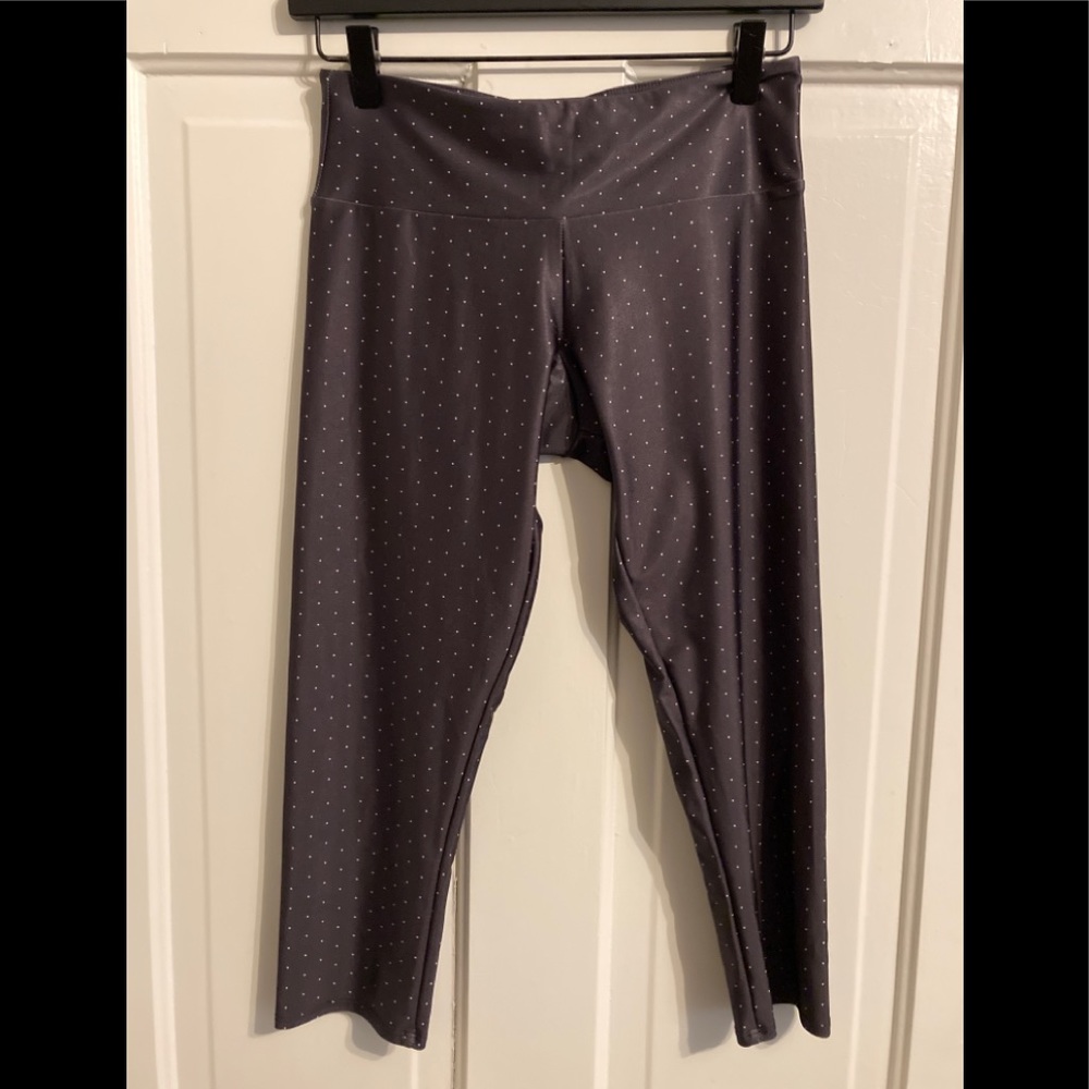 Onzie Polka-Dot Black White Leggings Size S/M